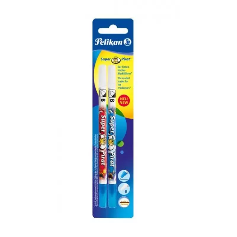 Trintukas Pelikan Super-Pirat F/B įvairiaspalvis 2 vnt.