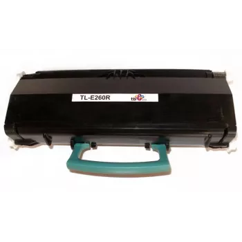 Kasetė toner Lexmark E260 juoda perdirbta 3000 puslapių
