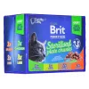 BRIT Premium Cat Sterilised Plate šlapias kačių ėdalas 12x100g