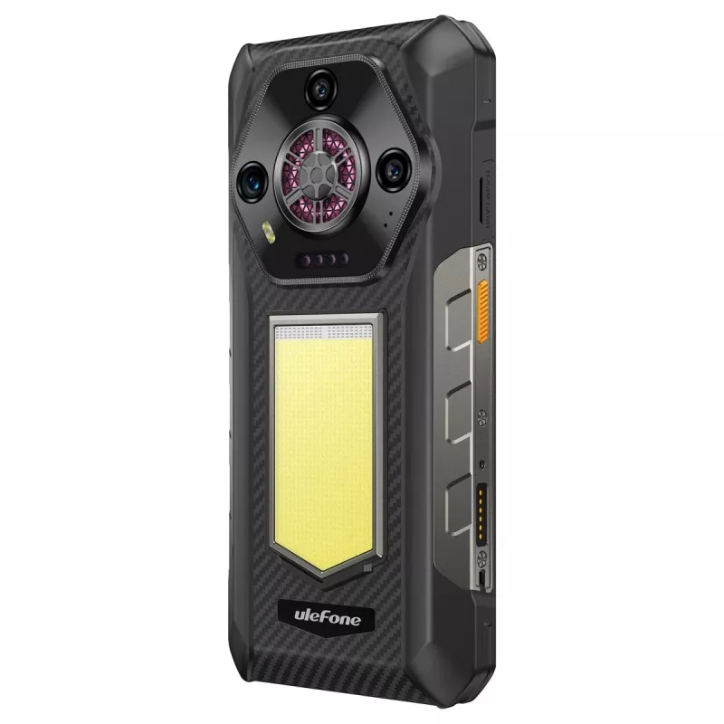 Armourinis išmanusis telefonas UleFone Armor 30 4G su Helio G99, 12GB RAM, 512GB atminties, juodas, energijos klasė A