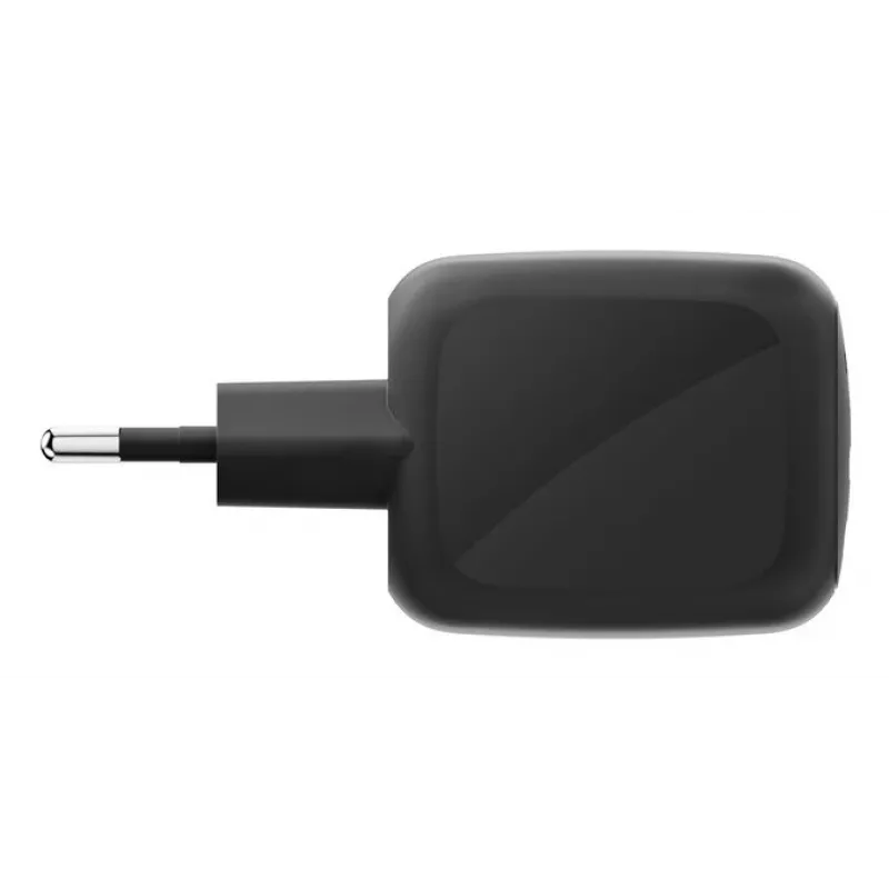 Greičiasis AC sieninis įkroviklis Belkin WCH020kqBK, 2× USB-C, universali suderinamumas, apsauga nuo perkrovų, juodas