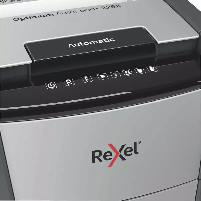 Rexel Optimum AutoFeed+ 225X automatinis skersinis popieriaus smulkintuvas P4