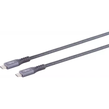 USB-C laidas ShiverPeaks S/CONN 13-67150 USB4 Gen 2x2 1,5 m pilkas