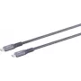 USB-C laidas ShiverPeaks S/CONN 13-67150 USB4 Gen 2x2 1,5 m pilkas