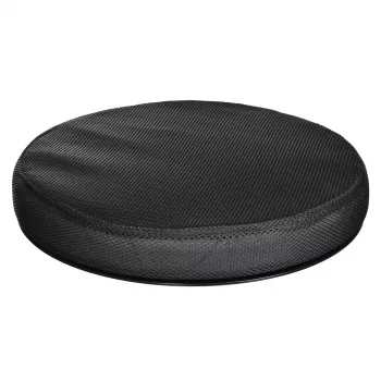 Ortopedinė sukamoji pagalvė ActionMed PO600AM – apvali sėdimoji pagalvė, 360° sukimasis, 1,5 kg, juoda