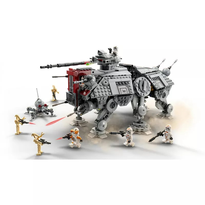 LEGO Star Wars: AT-TE Walker rinkinys su droidų figūrėlėmis (75337)