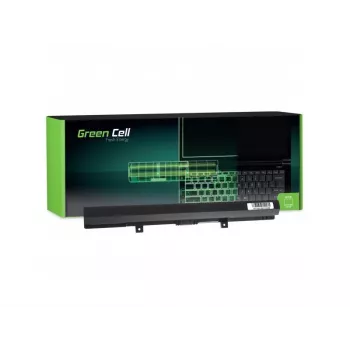 Baterija Green Cell TS38, skirta Toshiba nešiojamiesiems kompiuteriams – Li-Ion 14,8V 2200mAh, 4 elementai, juoda