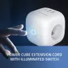 QOLTEC 52548 ilginimo lizdas su 3×AC kištukiniais lizdais ir USB prievadu