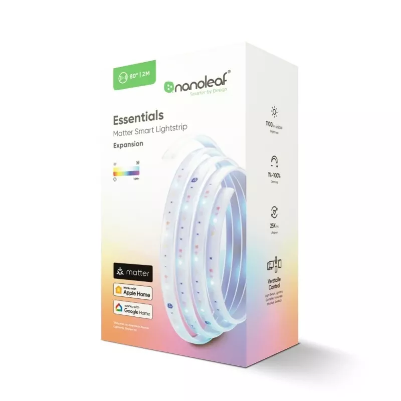 Nanoleaf Essentials Light Strips Prailginimo Rinkinys 2 Metrai
