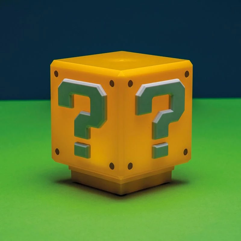 Paladone Super Mario Mini Question Block LED lemputė