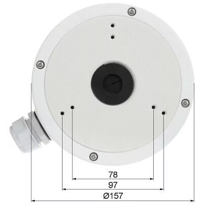 Hikvision Digital Technology DS-1280ZJ-M aksesuaras apsaugos kameroms – jungiamoji dėžutė