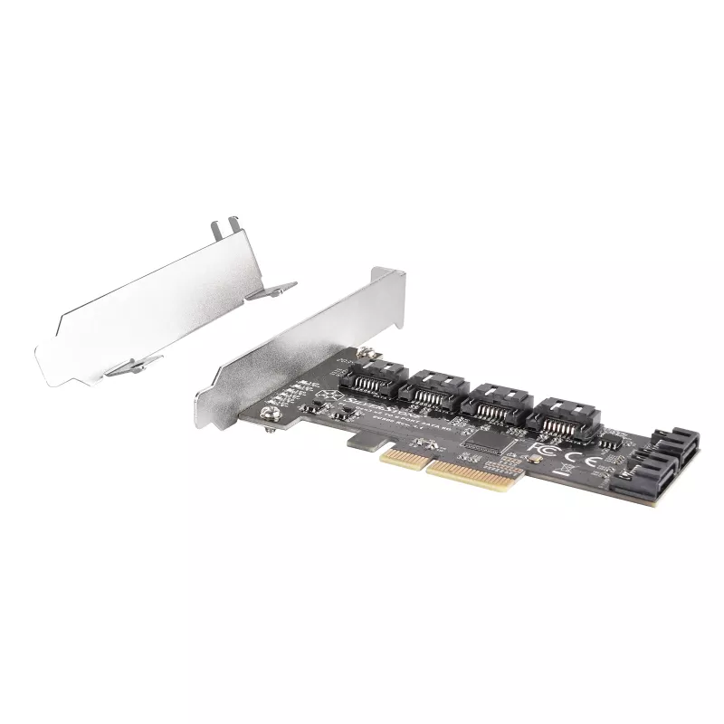 SILVERSTONE Serial ATA valdiklis SST-ECS06 – PCIe kortelė su 6 SATA prievadais