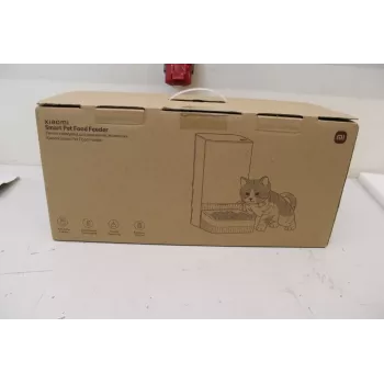 IŠPARDAVIMAS. Xiaomi Smart Pet Food Feeder EU | Talpa 3,6 L | Baltas | NAUDOTAS, ĮBRĖŽTAS, BE INSTRUKCIJOS, BE MAITINIMO LAIDO