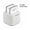 Docking stotelė DeLOCK USB Type-C 3.2, skirta 2 x 2,5 colio SATA HDD/SSD