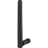 Delock 88339 Wi-Fi 802.11 b/g/n antena, RP-SMA, 2 dBi, visakryptė, su lenkiamu lanksčiu, juoda