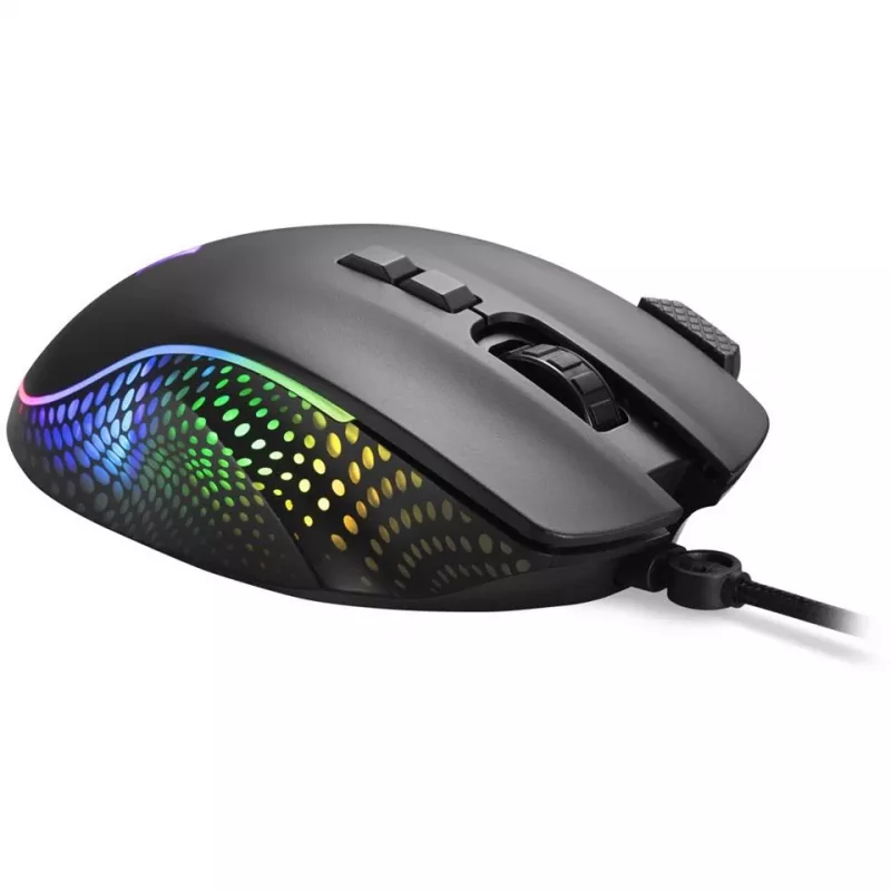 Sharkoon pelė Shark Force 3 optinė 8 mygtukai 12.800DPI juoda
