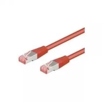 Goobay 95487 Ethernet Patch Laidas Raudonas