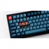 Klaviatūra Keychron V6 Max, juoda/mėlynai pilka, DE išdėstymas, Gateron Jupiter Red, Hot-Swap, RGB