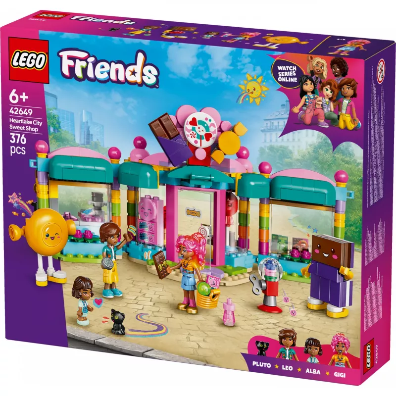 LEGO FRIENDS 42649 Heartlake City saldainių parduotuvė
