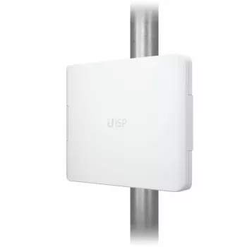 Ubiquiti UISP Box polikarbonatinė dėžė montavimui ant stulpo, vidaus ir lauko naudojimui