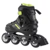 Nils Extreme NH18191 2IN1 riedučiai JUODA/LIME DYDIS L (39-43) su keičiamais ledo ritulio pačiūžų peiliukais