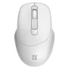 Belaidė pelė DEFENDER 52297 Silent Click – ambidekstrinė, 2,4 GHz nano USB, 1600 DPI, balta