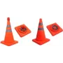 Sulankstomas kelio kūgis IWH 540320 – Plastikinis, lengvai sulankstomas