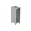 19 colių 32U LANBERG stovimas serverio spintos stovas 600×800 mm pilkas su stiklinėmis durimis ir LCD (Flat Pack)