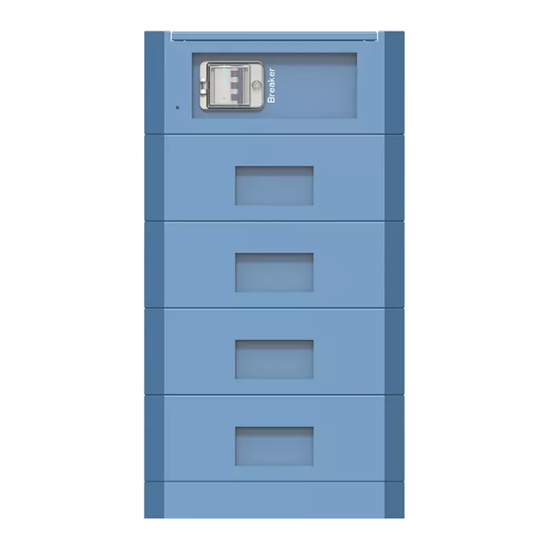 BMS valdymo modulis Solplanet AI-HB_2.56LG-HVbox G2 – baterijų modulių valdikliui iki 8 vnt.