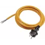 AS Schwabe maitinimo jungiamasis kabelis [Įžemintas kištukas-kištukas - atviras galas] Oranžinis 5,00 m 70913 (70913)