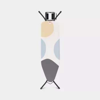 Brabantia lyginimo lenta rankovėms su medvilniniu užvalkalu ir garų lygintuvo stovu 1240x380 mm