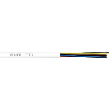 Signalinių kabelis BITNER YTDY 10×0,5 mm — 100 m (alarmo/domofono)
