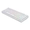 Mechaninė klaviatūra SAVIO Whiteout X2, Outemu Blue, Hot Swap, balta