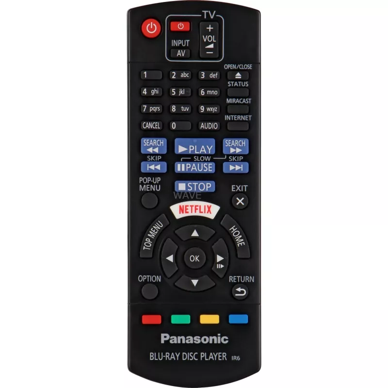 Panasonic Blu-ray grotuvas DMP-BDT168EG – DVD, MP3, WMA, JPEG, WAV, XviD, AAC, AVCHD, MKV, CD-DA, FLAC, MPO, BD-MV, ALAC, USB