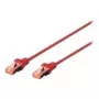 DIGITUS DK-1644-0025/R Ethernet jungiamasis kabelis raudonas