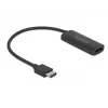 Adapteris HDMI-A (vyriškas) į DisplayPort (moteriškas) 4K 60 Hz DeLOCK 63206