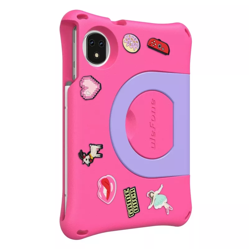 Planšetinis kompiuteris UleFone Tab A9 Pro Kids – 4 GB RAM, 128 GB atminties, LTE, Rožinė