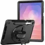 Dėklas su atramėle jt berlin Samsung Galaxy Tab S11 su tvirta rankena — Juoda