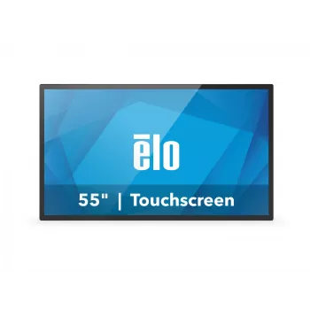 Elo 5554L liečiamasis monitorius, 138,6 cm (54,6 inch), projekcinis talpinis, 4K, USB-C, Ethernet, komplektas, juodas