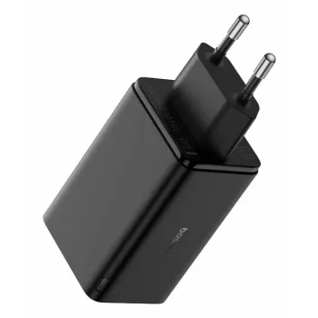Baseus GaN6 Pro Universal Black AC greitas įkroviklis 65W