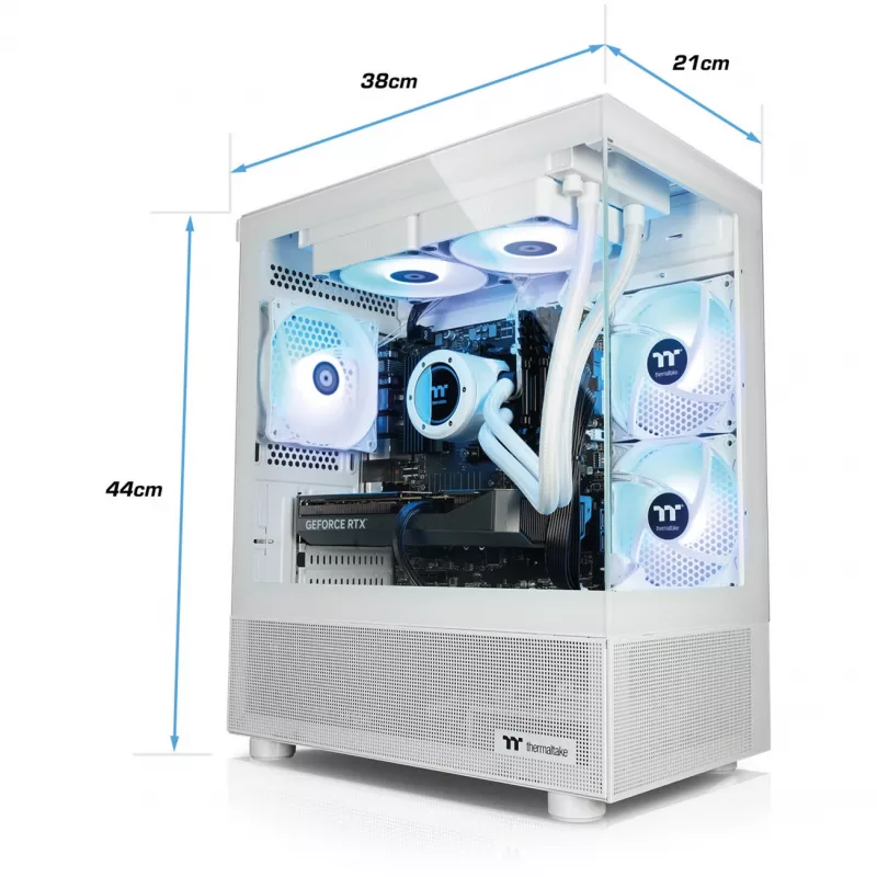 Kompiuteris Thermaltake FTW V170A 5060Ti Snow White/permatomas Windows 11 Home
