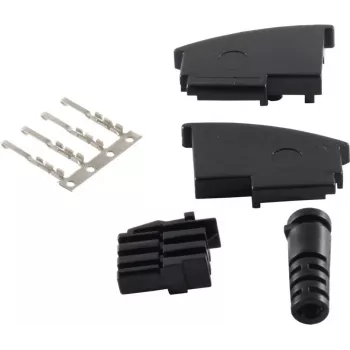 Laido jungtis TAE F ShiverPeaks BS72000 juoda