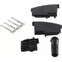 Laido jungtis TAE F ShiverPeaks BS72000 juoda