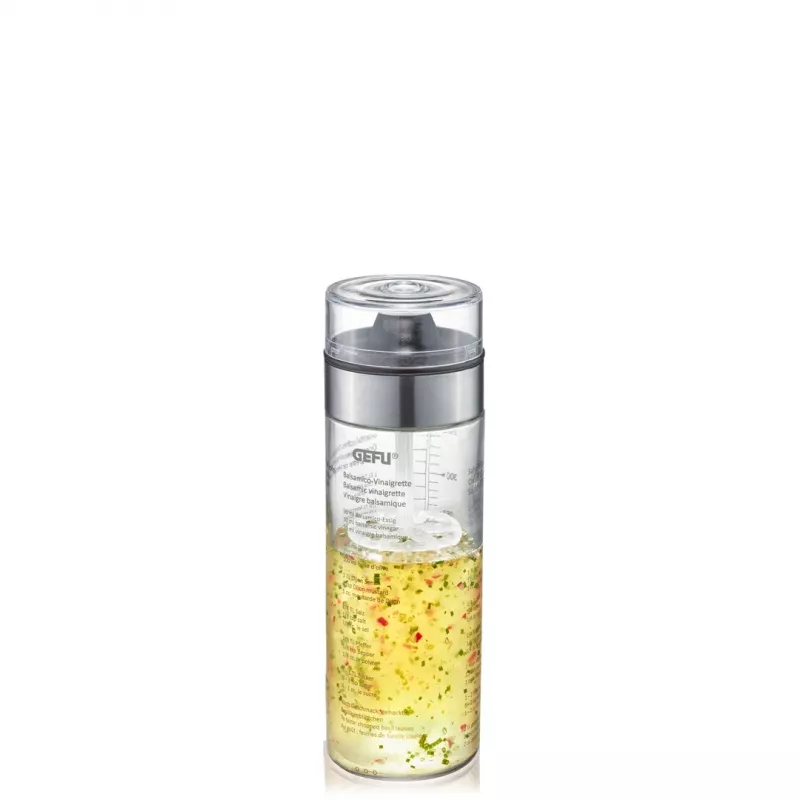GEFU MIX G-14491 stiklinis padažų purtytuvas, 500 ml