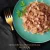 Šlapias kačių ėdalas Sheba Chicken Duck Turkey 85 g pakelis (80 × 85 g) suaugusioms katėms, drėgnumas 86 %