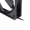 Ventiliatoriaus modulis Alphacool 24847 Juodas Plastikas 140x140x25mm