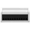 Qoltec Trifazis Dvikryptis Elektroninis Skaitiklis | DIN bėgio energijos suvartojimo matuoklis | 400V | 100A | LCD | 4P