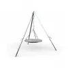 Kabinama grotelė Petromax h-grate50 juodos chromuoto plieno 50 cm