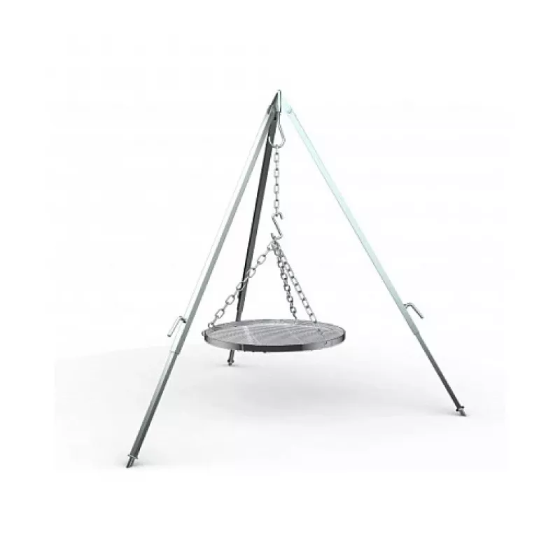Kabinama grotelė Petromax h-grate50 juodos chromuoto plieno 50 cm
