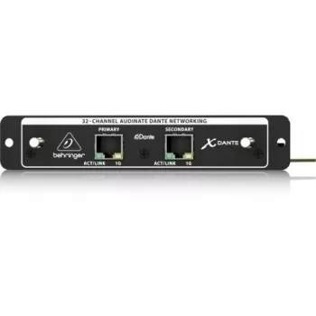 Prieigos kortelė Behringer X-DANTE, skirta X32 – Dante tinklo garso 32 kanalai